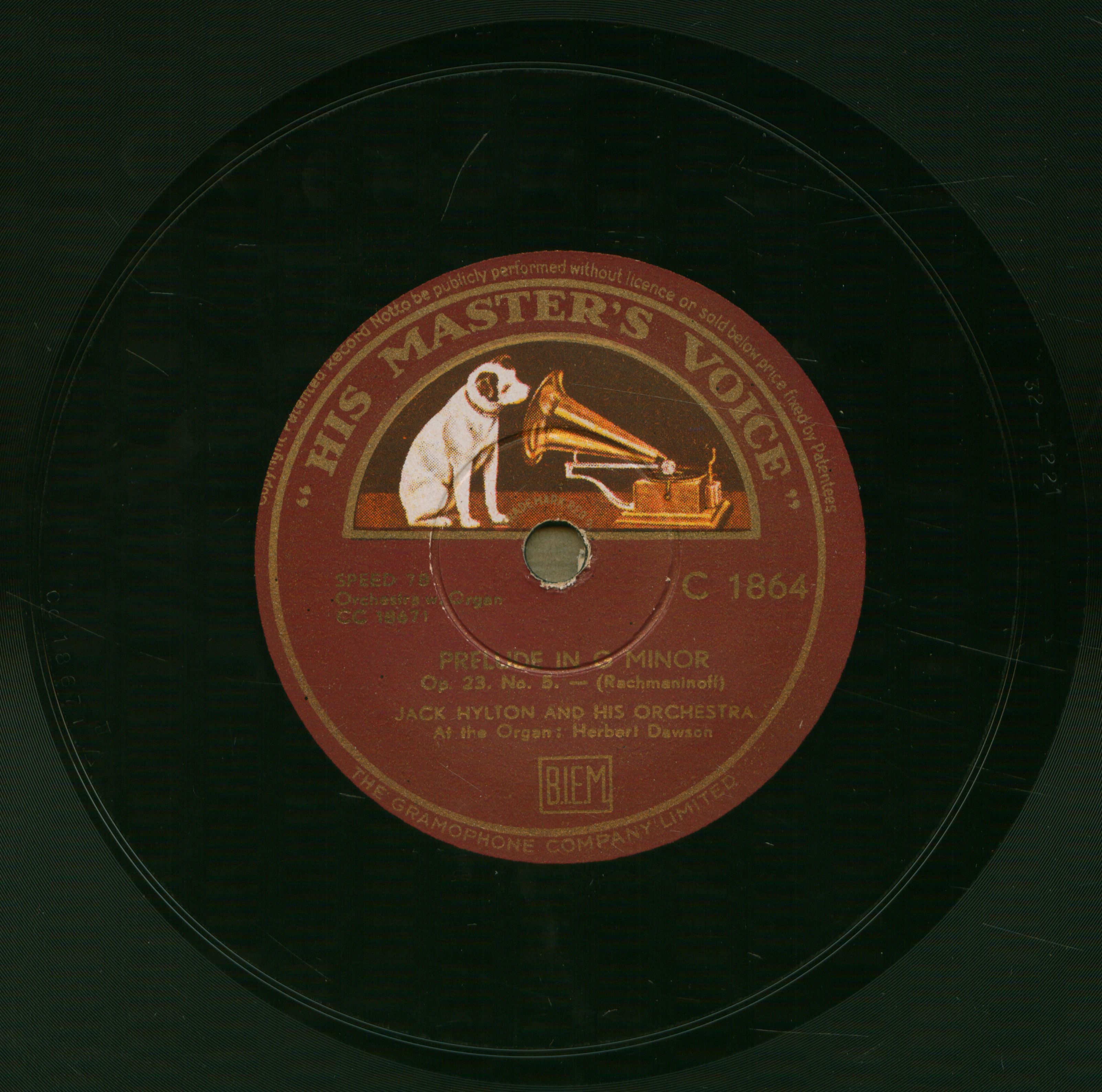 Jack Hylton and his Orchestra [hangfelvétel]